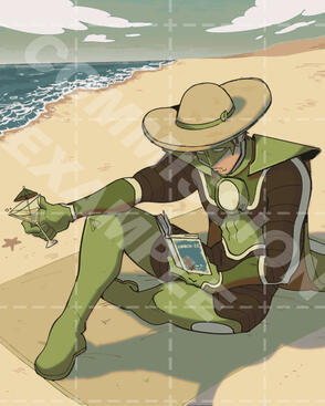 Full Body, Color, Backgound